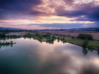 Polétání nad pískovnou. Mi drone 4K ještě ve vzduchu:)